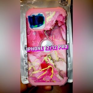 iPhone 12/12 pro max pink case